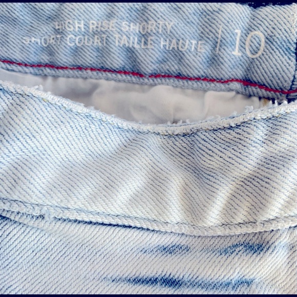 Tommy Hilfiger Denim Distressed Shorts Sz 10 - Picture 7 of 7